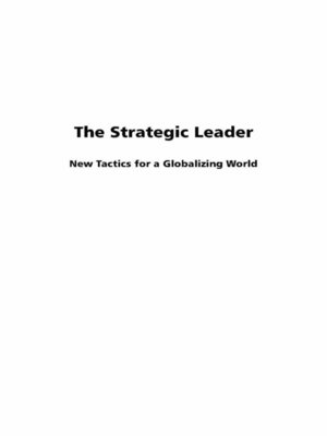 cover image of The Strategic Leader